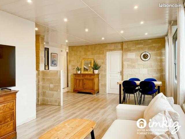 T4 de 103 m² traversant, 3 ch, sans vis à vis