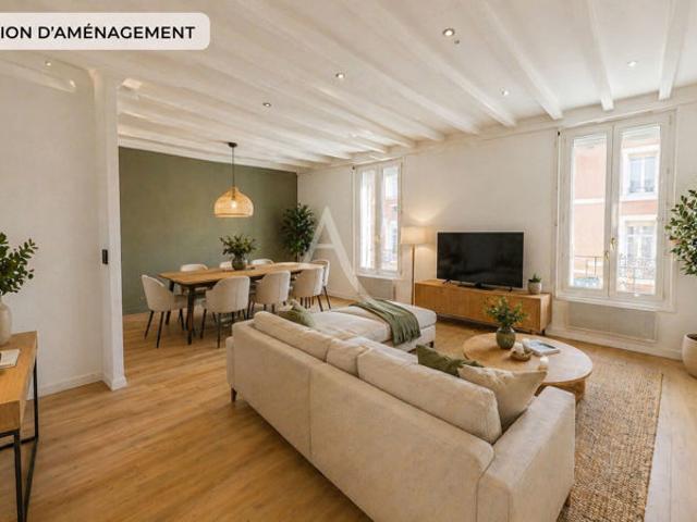 T4 de 117 m² avec terrasse Charme haussmannien Narbonne