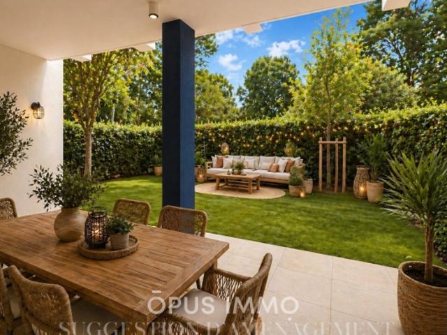 T4 DE STANDING EN REZ D JARDIN – 85 m² – EXTÉRIEUR 105 m² – EXPOSITION SUD – LA GRANDE MOTTE