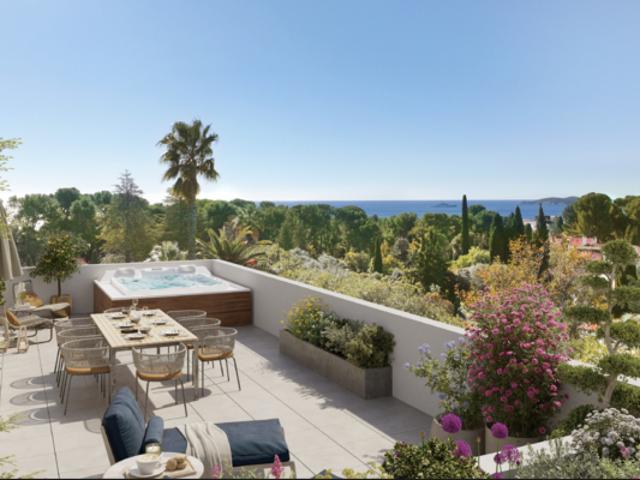 T4 Dernier étage vue mer – Résidence neuve avec piscine – La Ciotat Fontsainte