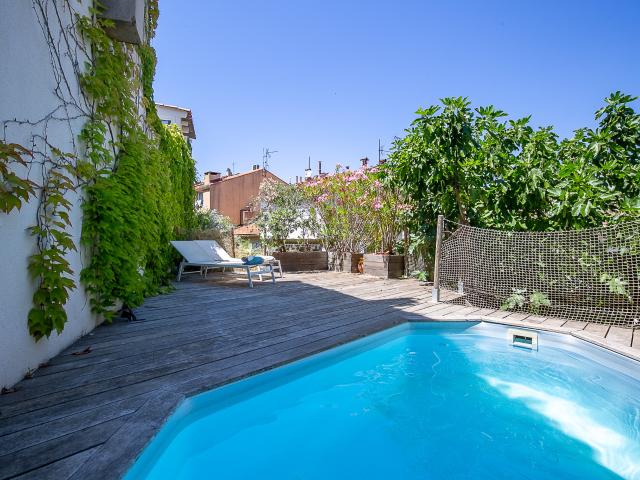 T4 d'exception avec jardin patio esprit Bali et piscine Vauban, Marseille 13006