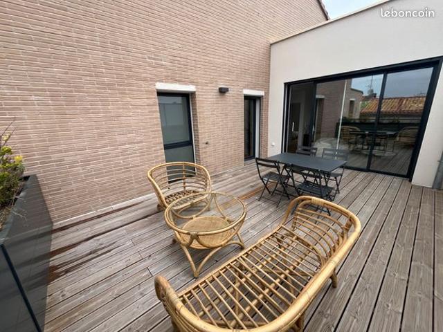 T4 Duplex 95m² Côte Pavée