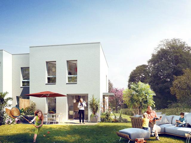 T4 Duplex neuf terrasse jardin parking