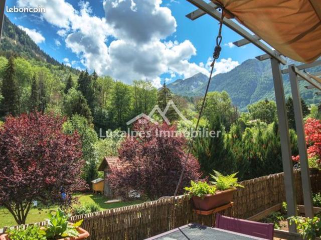 T4 Grande terrasse & Jardin vue montagne