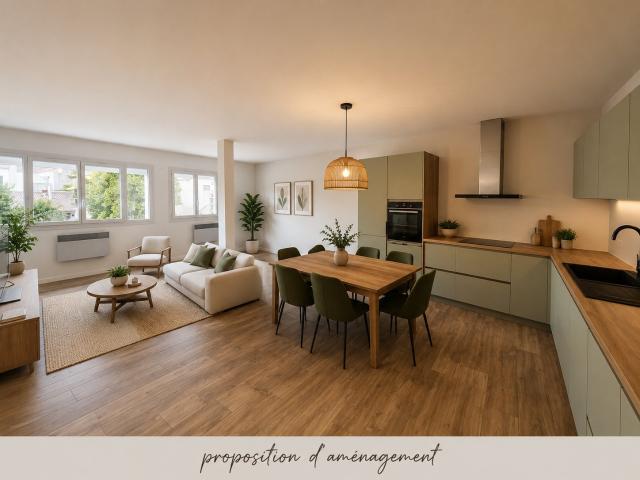 T4 lumineux 95 m2 Terrasse, parking & cave La Seyne sur Mer