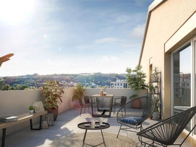T4 NEUF terrasse 53 m2 vue mer + parking