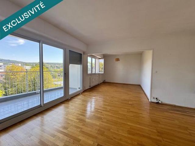 T4 proche gare Viotte, calme, vue, deux terrasses
