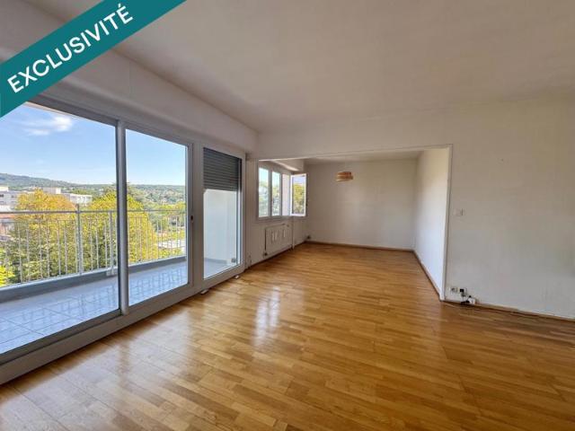 T4 proche gare Viotte, calme, vue, deux terrasses