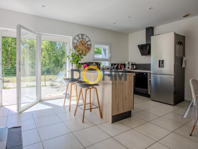 T4 récent avec terrasse, jardin et garage