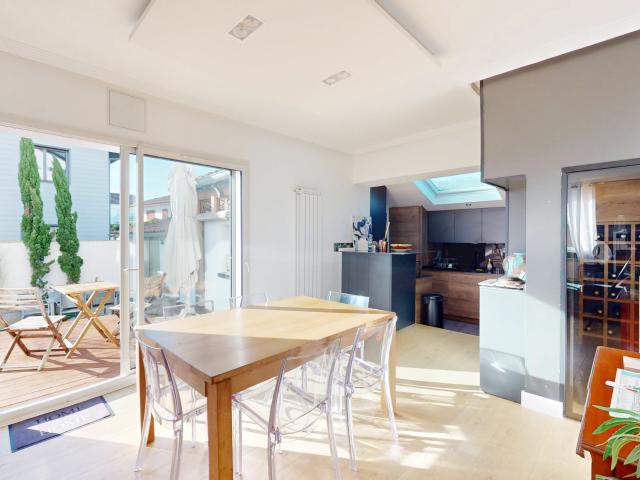 T4 rez de jardin lumineux avec double jardin à Anglet Chassin/5 cantons