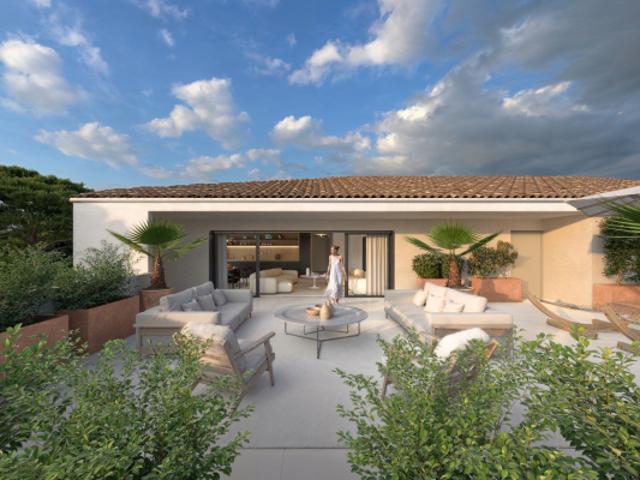 T5 Comme une Villa sur le toit 137 m2 + 128 m2 de terras