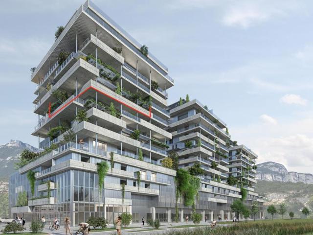 T5 de 101 m2, terrasse 41 m2, vue exceptionnelle, 2 garages