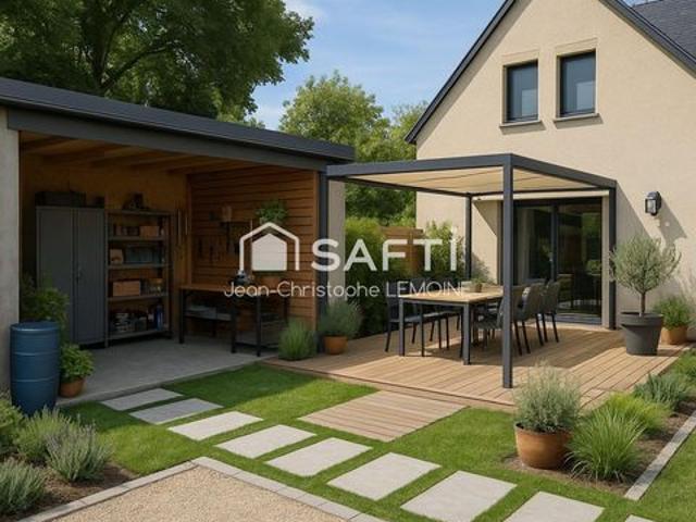 T5 de standing,106 m2 garage,terrain 4 ch centre