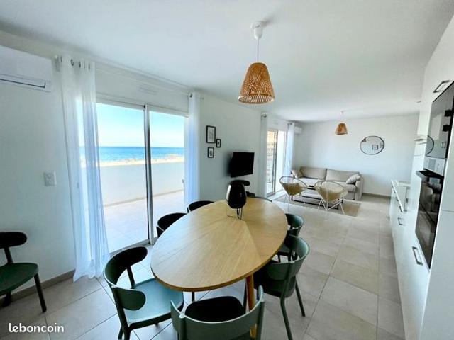 T5 de standing avec vue mer panoramique – Piscine, terrasses & parkings