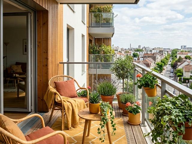 T5 en DUPLEX avec TERRASSE, PARKING, proche TRANSPORTS