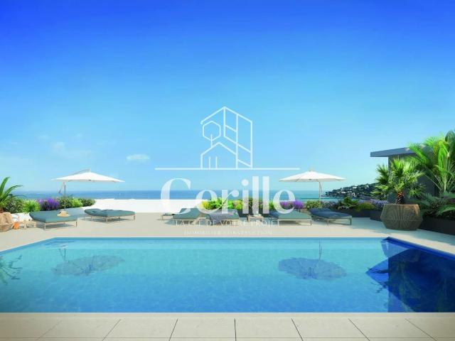 T5 Magnifique Vue Mer 157m² Roquebrune Cap Martin