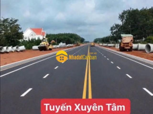 Đất mặt tiền đường xuyên tâm tân hưng tân lập 10.40 bán 420 tr