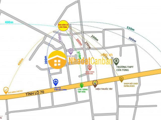 Đất nền giá rẻ tại quảng trị cần bán lô đất 121m2 giá 1ty2