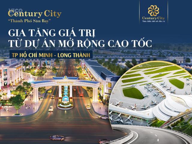 Đất nền nhà phố Century City Sân Bay Quốc Tế Long Thành