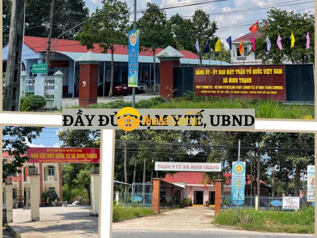 Đất liền kề chợ trường ubnd minh thạnh bình dương cũ