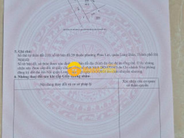 Đất đẹp 2 mặt thoáng đường thông ô tô ngõ phố phúc lợi dt 48m2. Giá 7.25 tỷ
