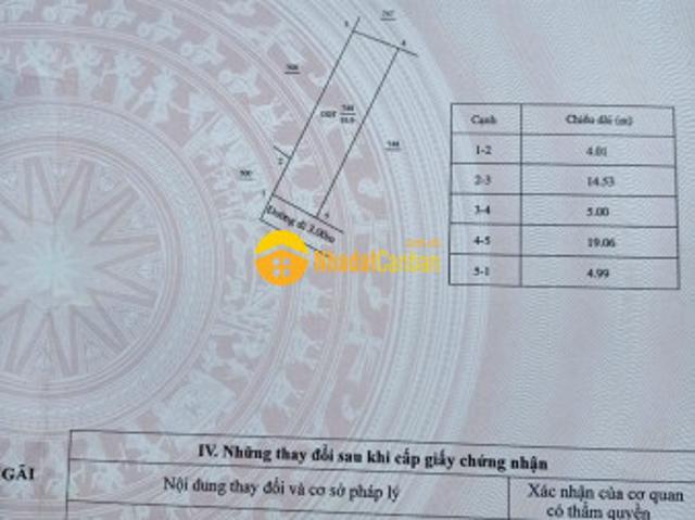 Đất quảng phú giá rẻ 490trlô sổ hồng riêng tp quảng ngãi lh 0909679