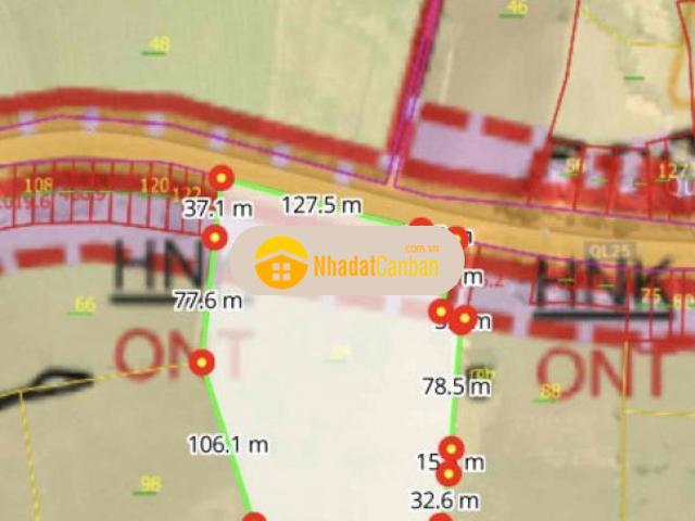 Đất quốc lộ 25 eacharang sơn hoà phú yên