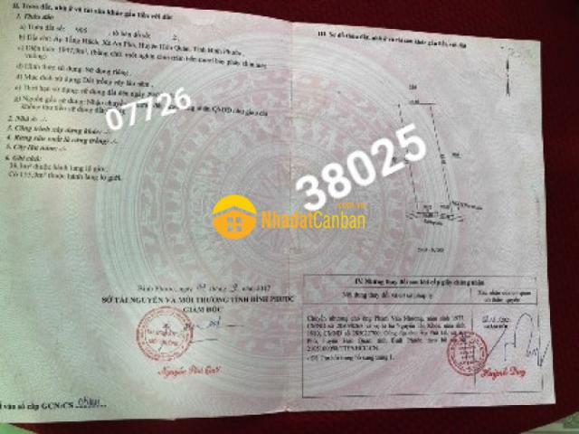 Đất sào cận lộ lên full thổ cư hớn quản bình phước sổ hồng riêng sát chơn thành đất đẹp gần 2000m2