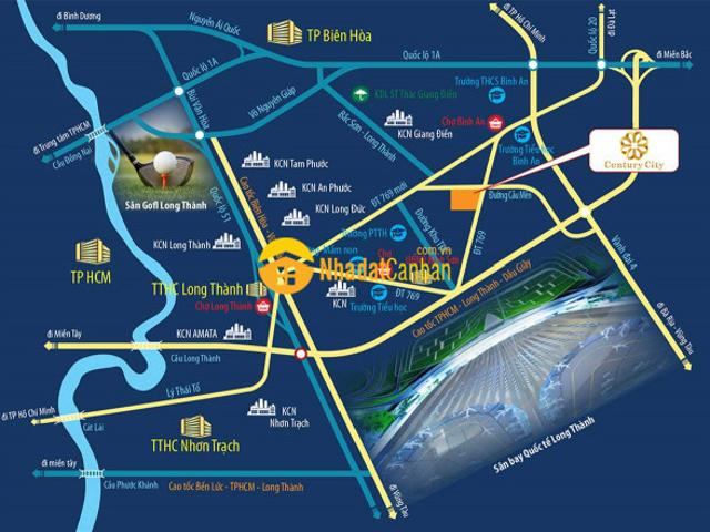 Đất vàng sân bay long thành, chiết khấu khủng, quà tặng khủng