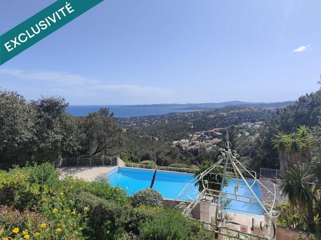 T 3 Terrasse Panoramique Mer, Golfe Et Village De Saint Tr. 44m² Roquebrune Sur Argens