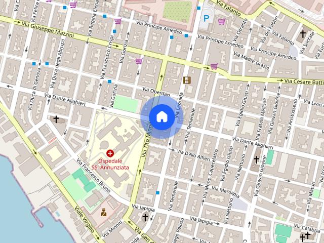 TA 18609 Camere singole per donne in zona Borgo