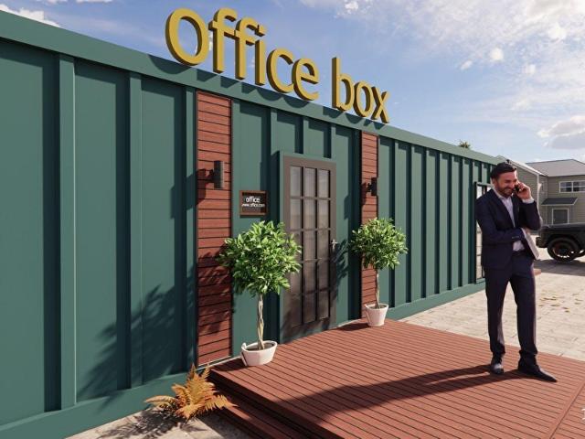 Taşınabilir Konteyner Ofis Anahtar Teslim, İzoleli, Modüler Çözüm!