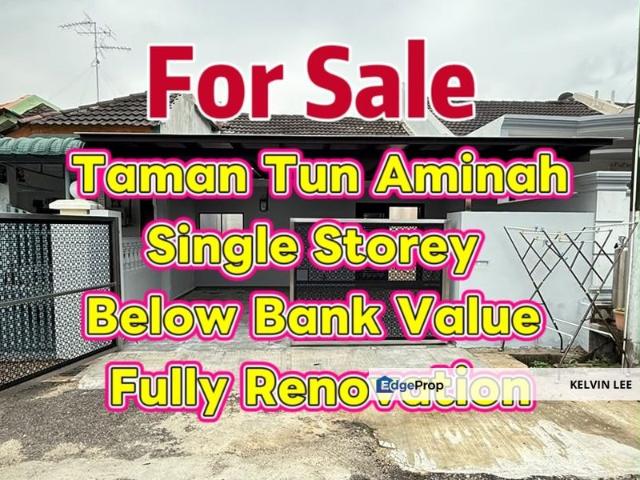 TAMAN UNGKU TUN AMINAH SINGLE STOREY
