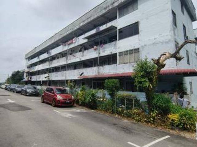 Taman Air Biru Pasir Gudang Low Cost Flat Full Loan
