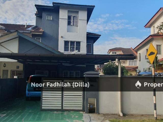 Taman Amanputra Double and Half Storey Semi D Full Loan