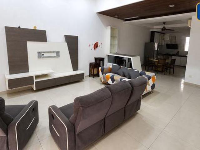 Taman Bukit Minyak Utama 3Storey Terrace For Sale Garden Facing
