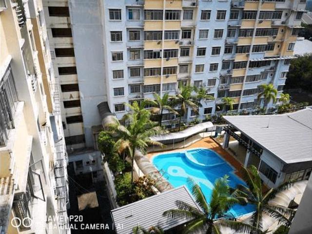 Taman Bukit Pelangi 920sqf Shah Alam 100loan LOW Deposit reno unit