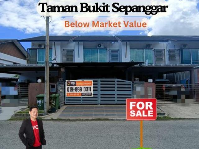 Taman Bukit Sepanggar 2 Storey House 4R3B I Indah Permai For Sale