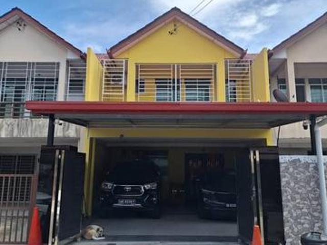 Taman Ceriamas Double Storey Terrace House Putatan KK Fully Renovated
