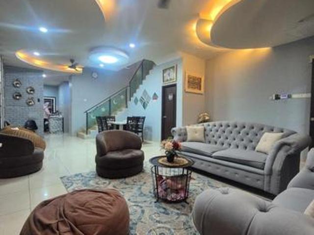 TAMAN CHERAS IDAMAN PARTIALLY FURNISHED Double Storey Terrace