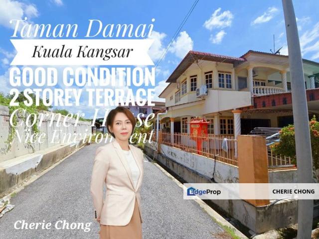 Taman Damai Kuala Kangsar Good Condition 2 Storey Terrace Corner Nice Environment