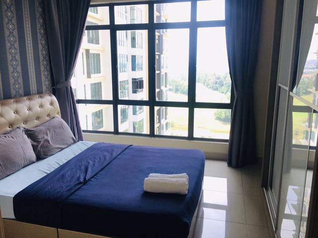 taman daya 2bedroom 2bathroom fully furniture