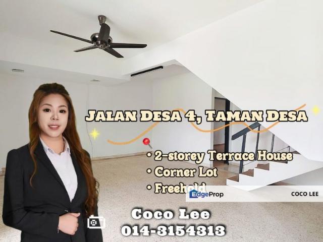 Taman Desa @ Corner Lot 2 storey Terrace House