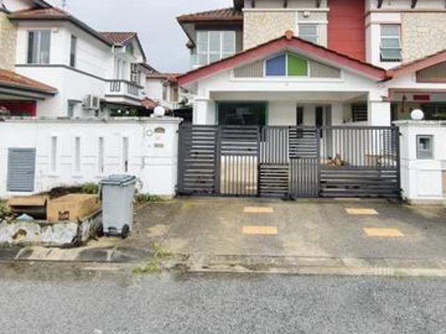 Taman Gaya Double Storey Cluster House Tebrau Austin Partial