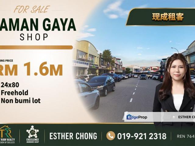 Taman Gaya 2 Storey Shop For Sale