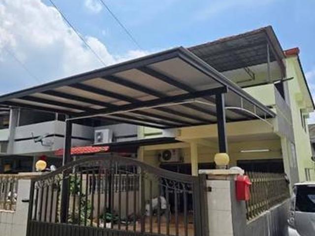 Taman Gembira Near Teluk Pulai Double Storey End Lot For Sale
