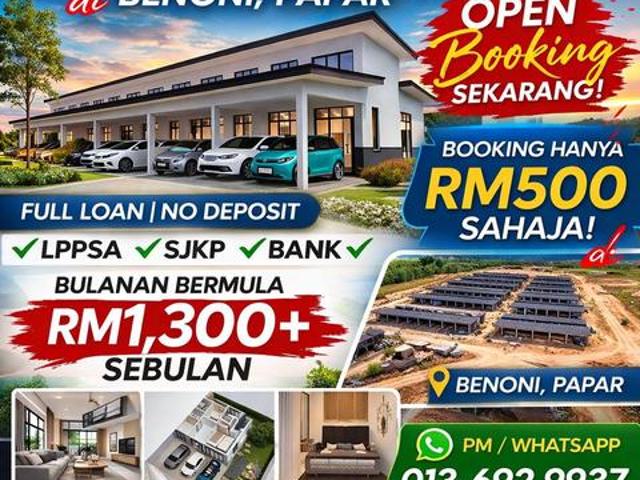 Taman Grand View Papar Full Loan