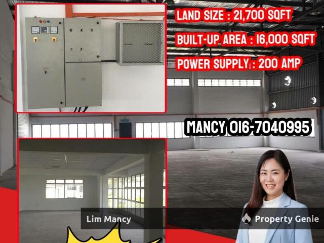 Taman Industri Jaya Detached Light Industrial Factory