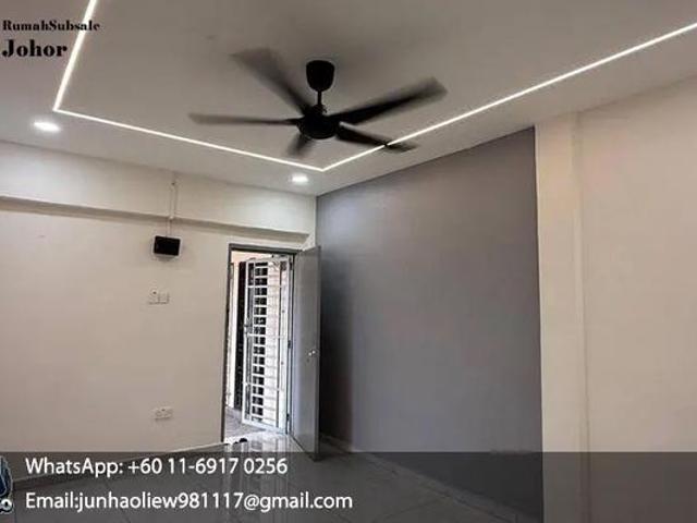 Taman Jaya Mas Skudai Low Cost FlatFreehold Free Loan