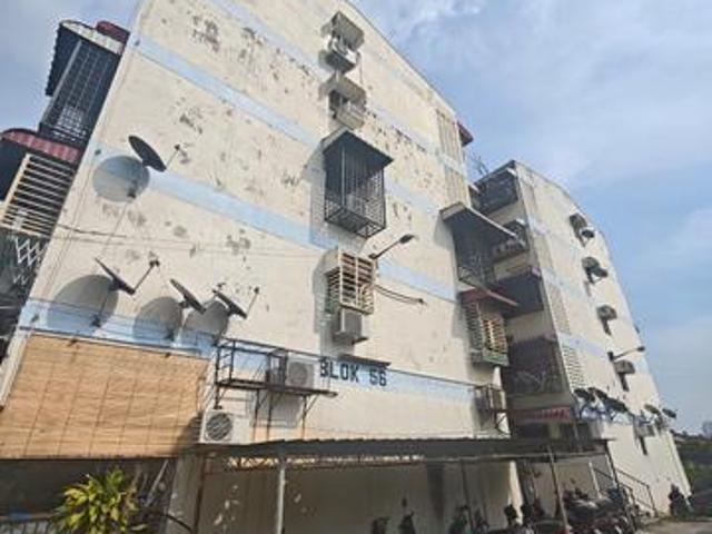 Taman Koperasi Jelutong low floor renovated unit for sale